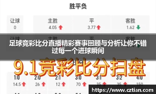 足球竞彩比分直播精彩赛事回顾与分析让你不错过每一个进球瞬间